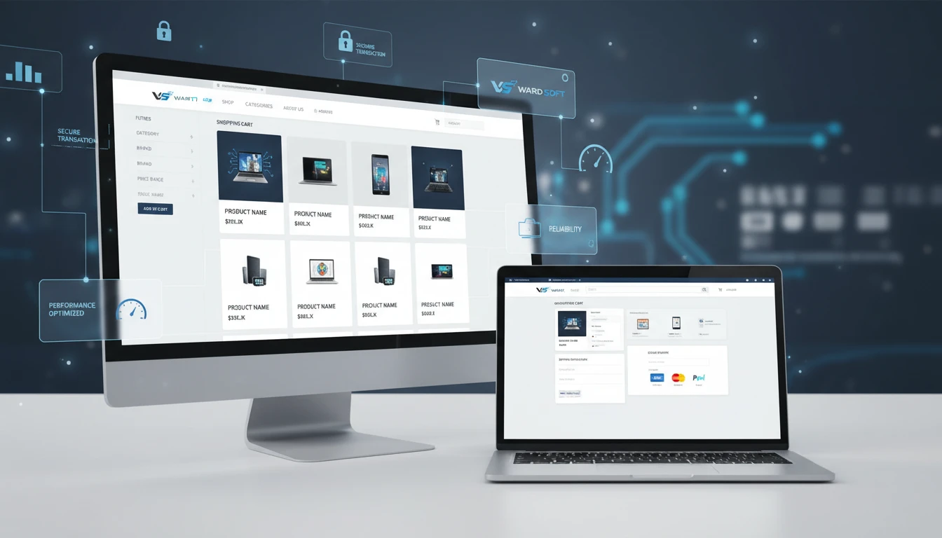 تصميم متاجر إلكترونية — WardSoft