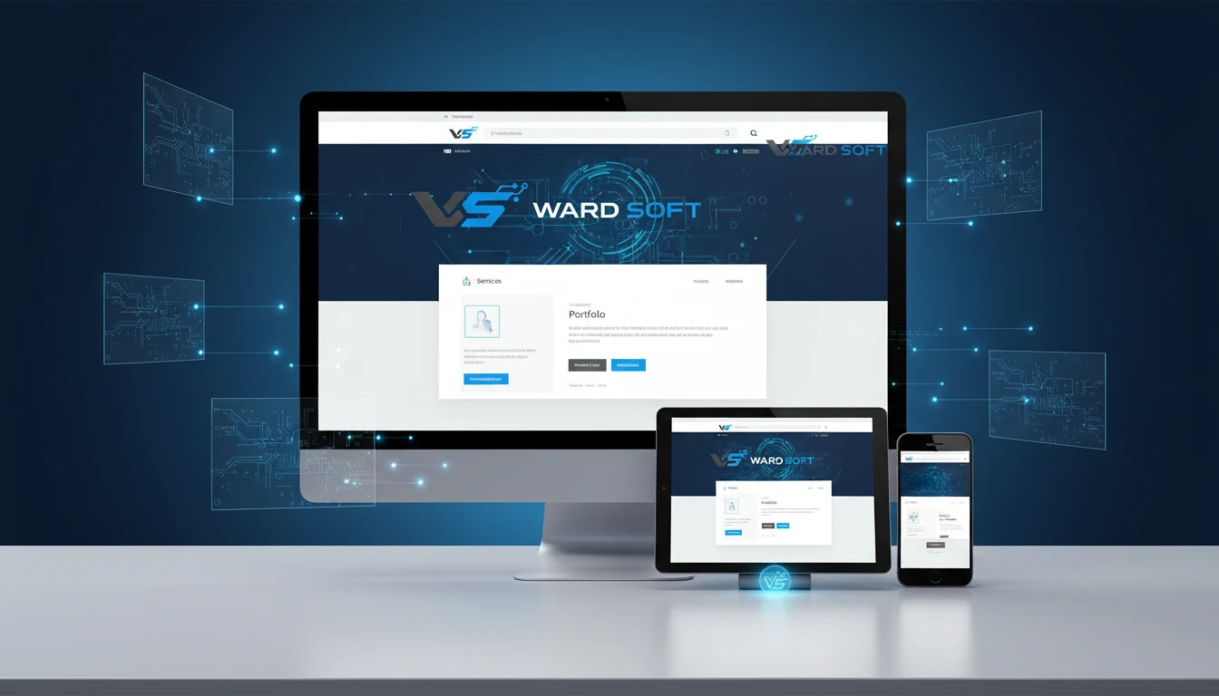 تصميم مواقع احترافية من WardSoft