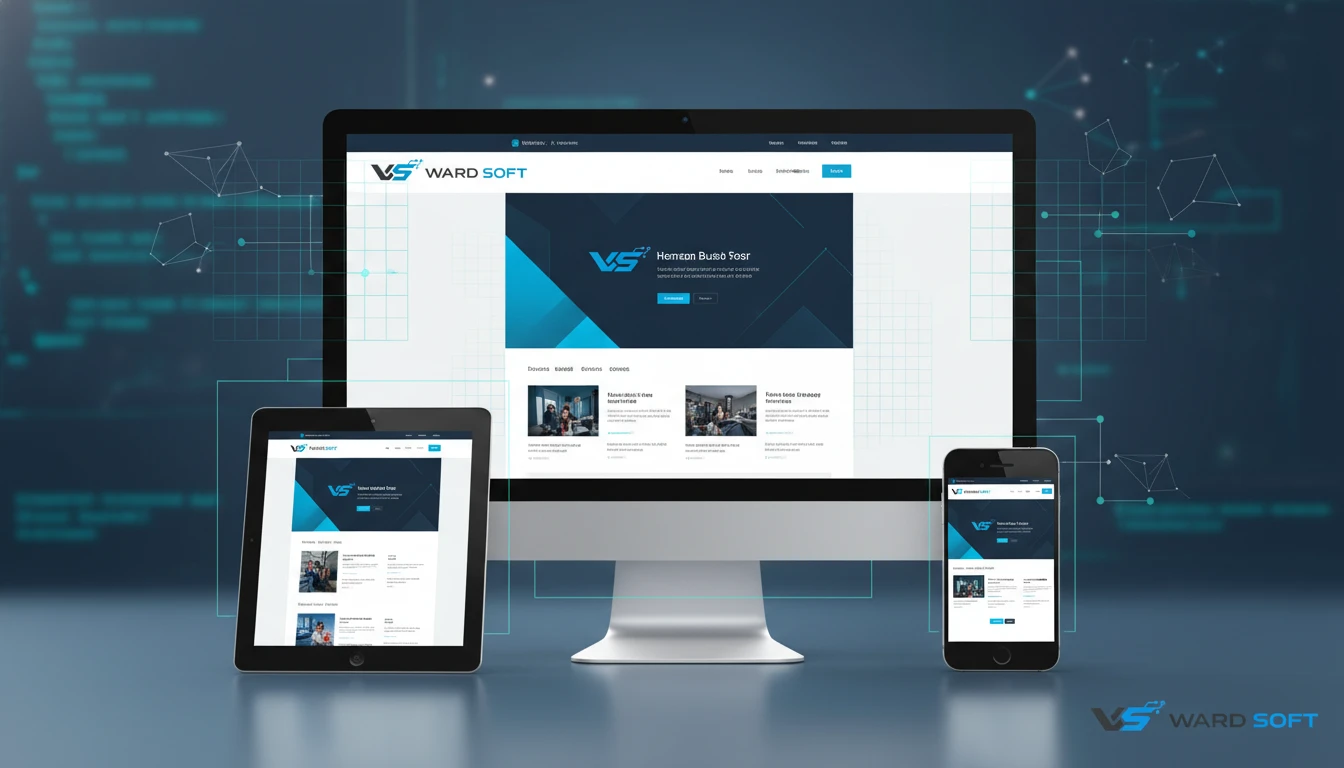 تصميم مواقع احترافية — WardSoft