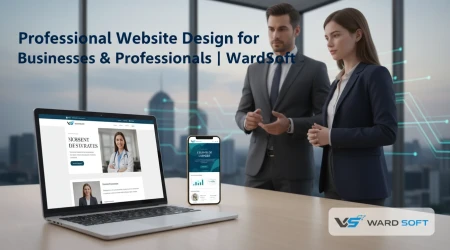 تصميم مواقع إلكترونية لأصحاب الأعمال والمهن | WardSoft