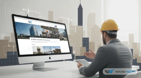 تصميم موقع احترافي لمقاولي البناء والترميمات في الدمام والجنوب (السعر يبدأ من 1000 ريال)